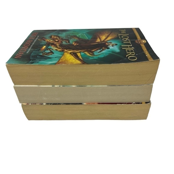Rick Riordan Books/Novel Heros Of Olympus Book 1,2,3 Legends, Myths, Magic Lot/3 - Picture 5 of 8